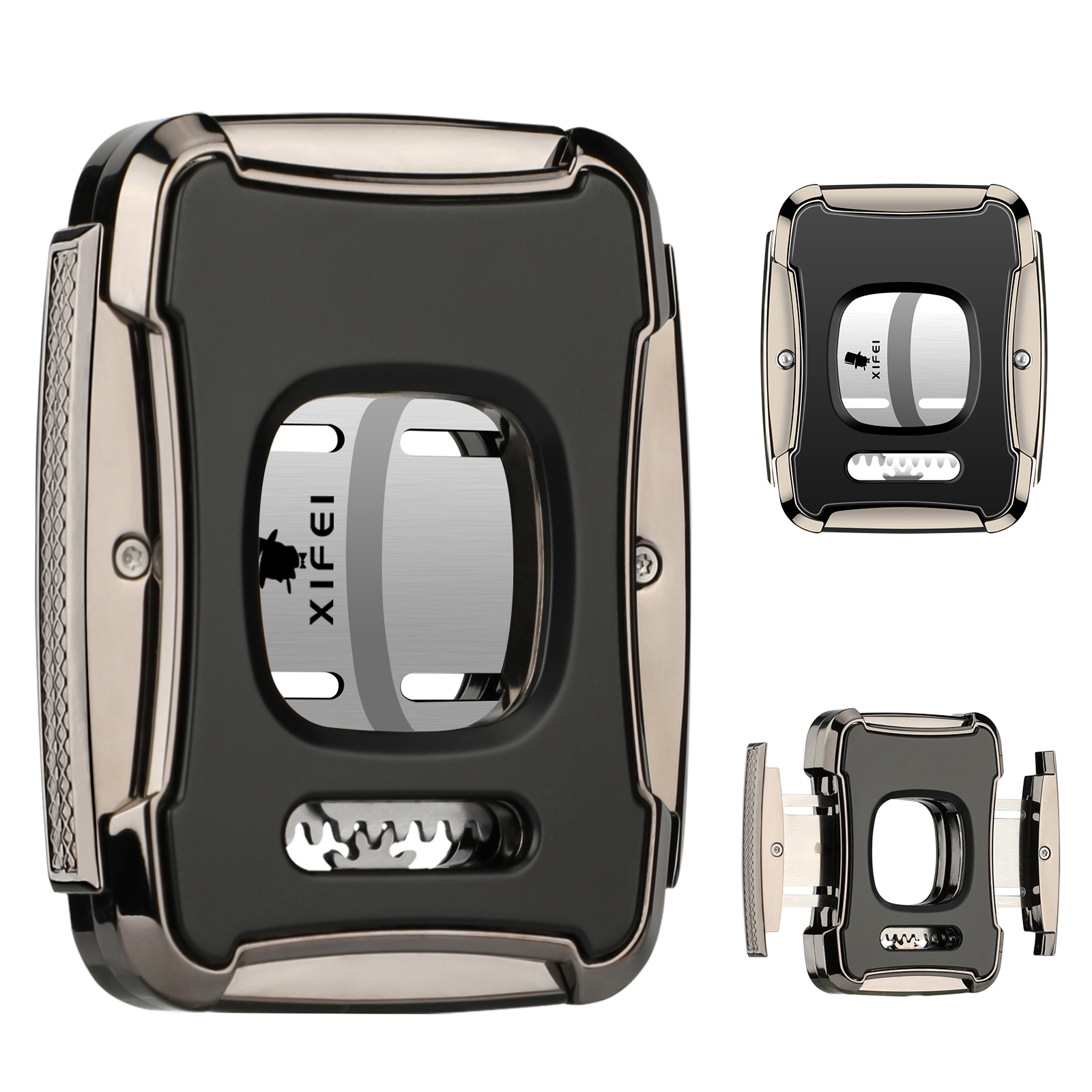 Cigar Cutter Set - XIFEI Cigar Cutter Guillotine Stainless Steel