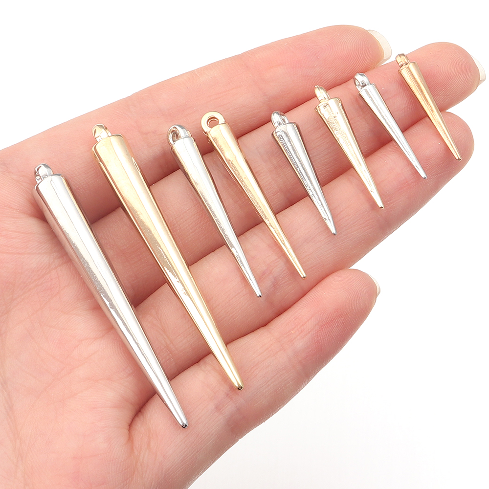 Men Accessories Necklace - 50-200pcs Cone Charms Pendants Plastic CCB