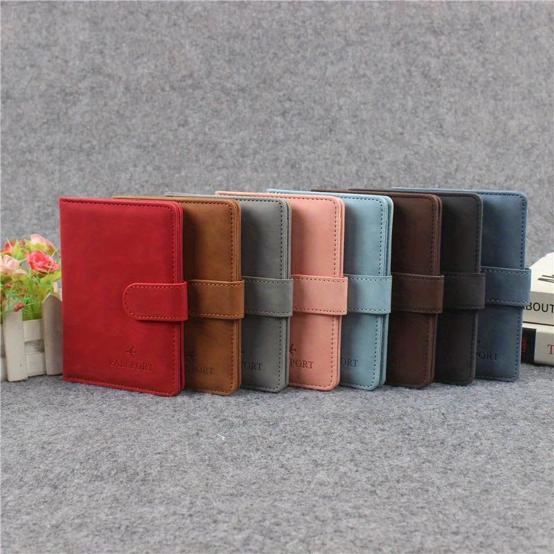 Men Accessories Name - Custom Name RFID Blocking Passport Wallet