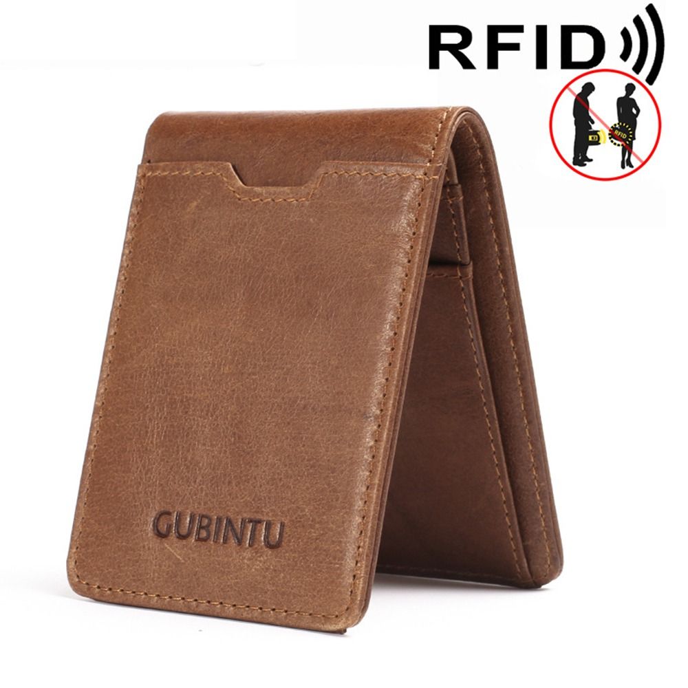 Money Clip Slim - Minimalist Genuine Leather Mens Wallets Slim