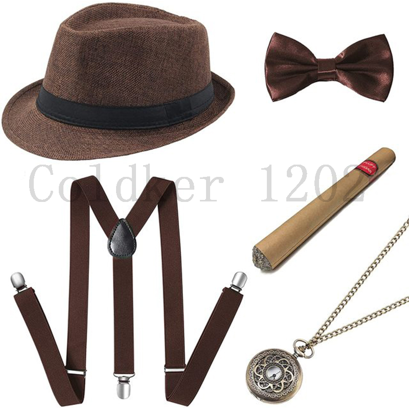 Free Ship Halloween 1920s Mens - đánh giá và giá Men'S Accessories In The 1920S