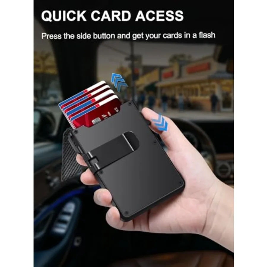 Wallet for Men RFID Blocking W - đánh giá và giá Money Clip Slim