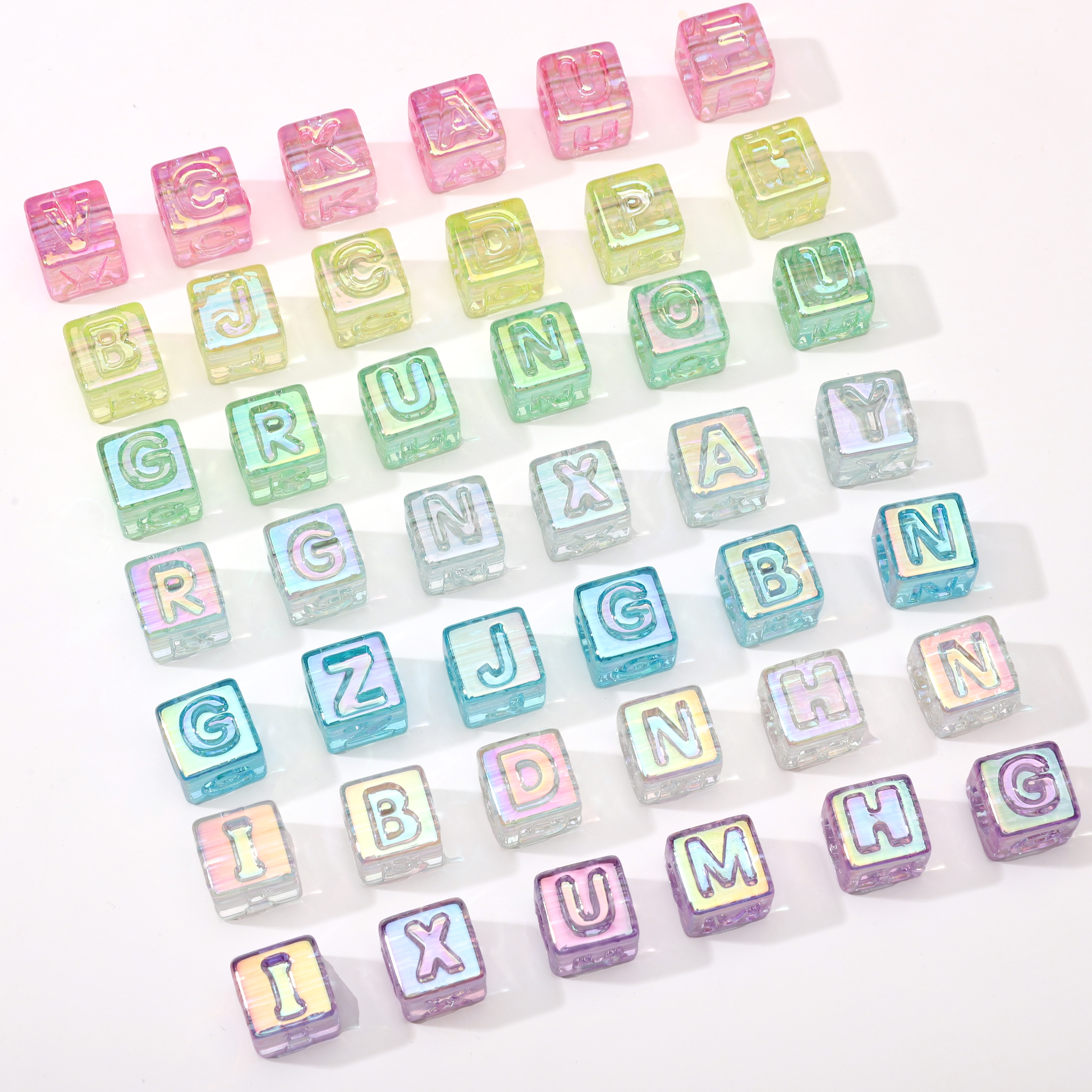 10Pcs beading Colorful Clear L - đánh giá và giá Men Accessories Necklace