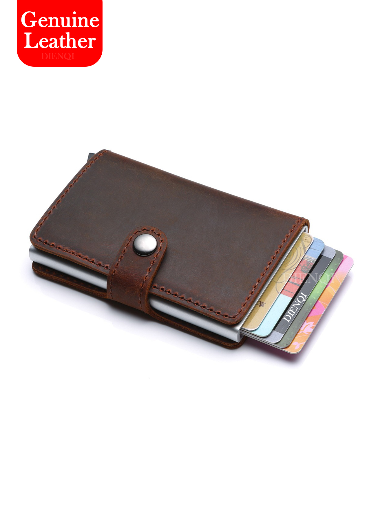 Real Leather Mens Wallet Money - đánh giá và giá Money Clip Slim