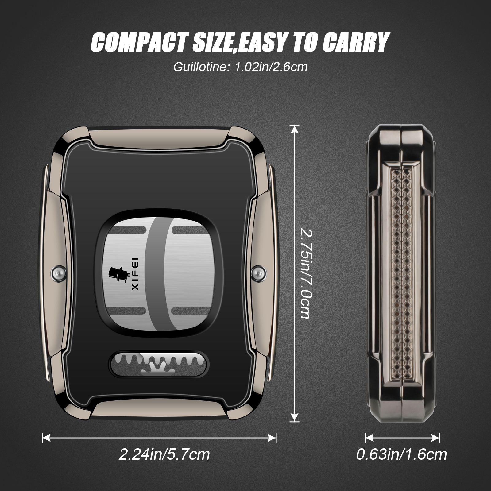 XIFEI Cigar Cutter Guillotine  - đánh giá và giá Cigar Cutter Set