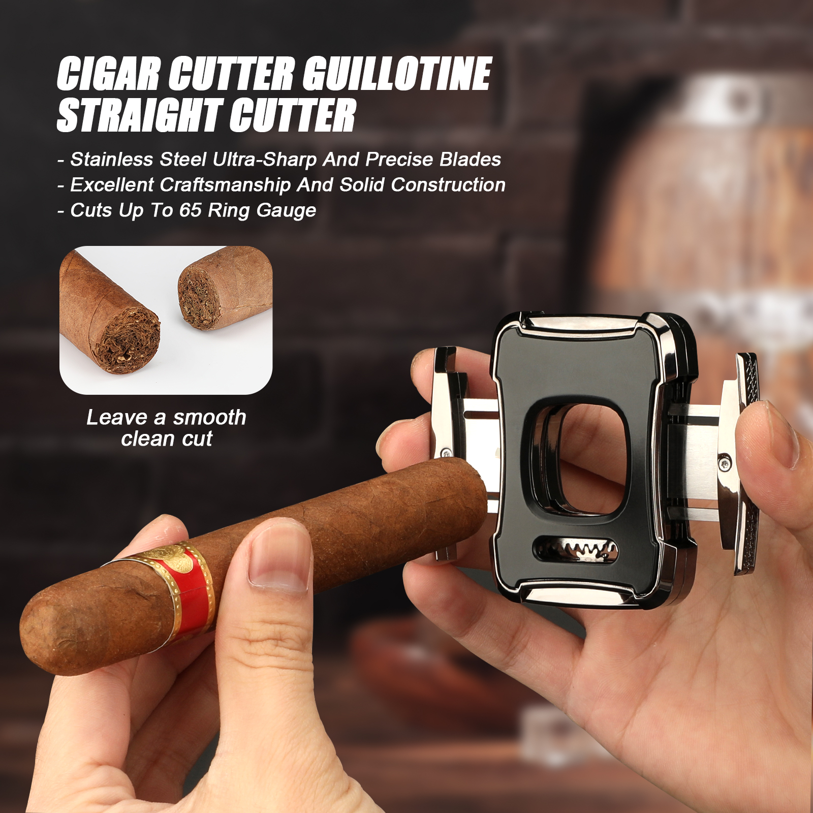 XIFEI Cigar Cutter Guillotine  - đánh giá và giá Cigar Cutter Set