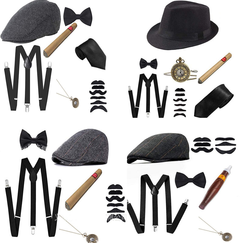 1920S Halloween 20S Cosplay Ga - đánh giá và giá Men'S Accessories In The 1920S