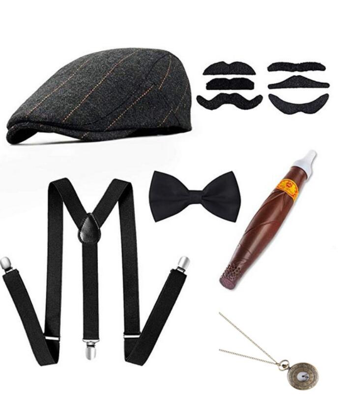 1920S Halloween 20S Cosplay Ga - đánh giá và giá Men'S Accessories In The 1920S