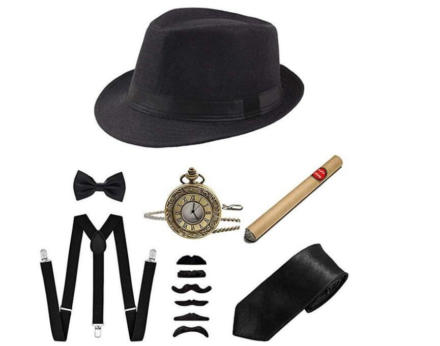 1920S Halloween 20S Cosplay Ga - đánh giá và giá Men'S Accessories In The 1920S