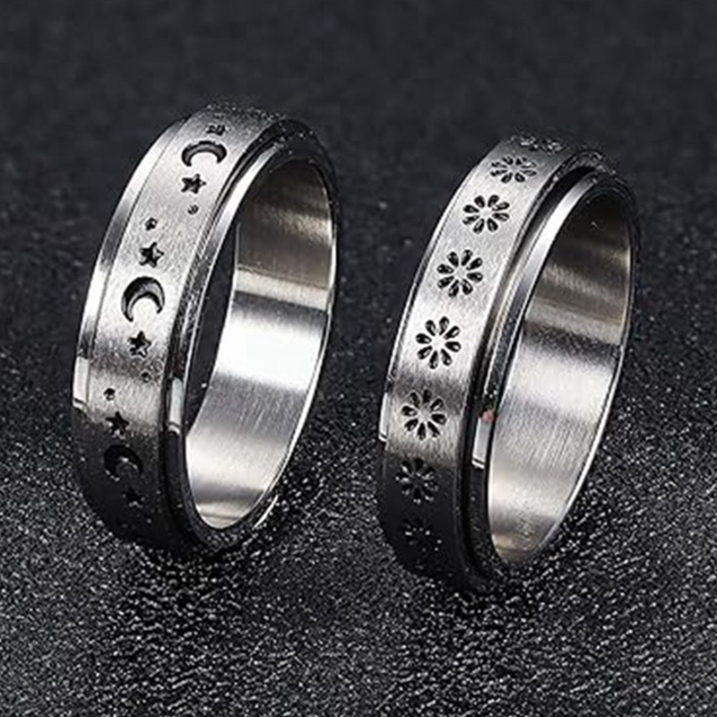 Stainless Steel Anxiety Ring w - đánh giá và giá Men Accessories Name