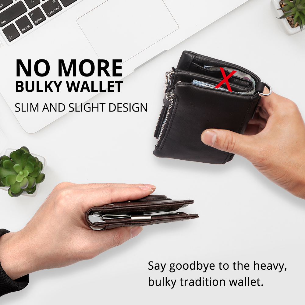 KAVIS Money Clip Wallet for Me - đánh giá và giá Money Clip Slim