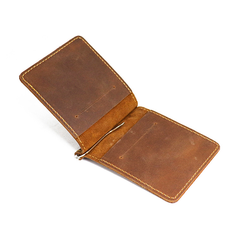 Handmade Genuine Leather Money - đánh giá và giá Money Clip Slim