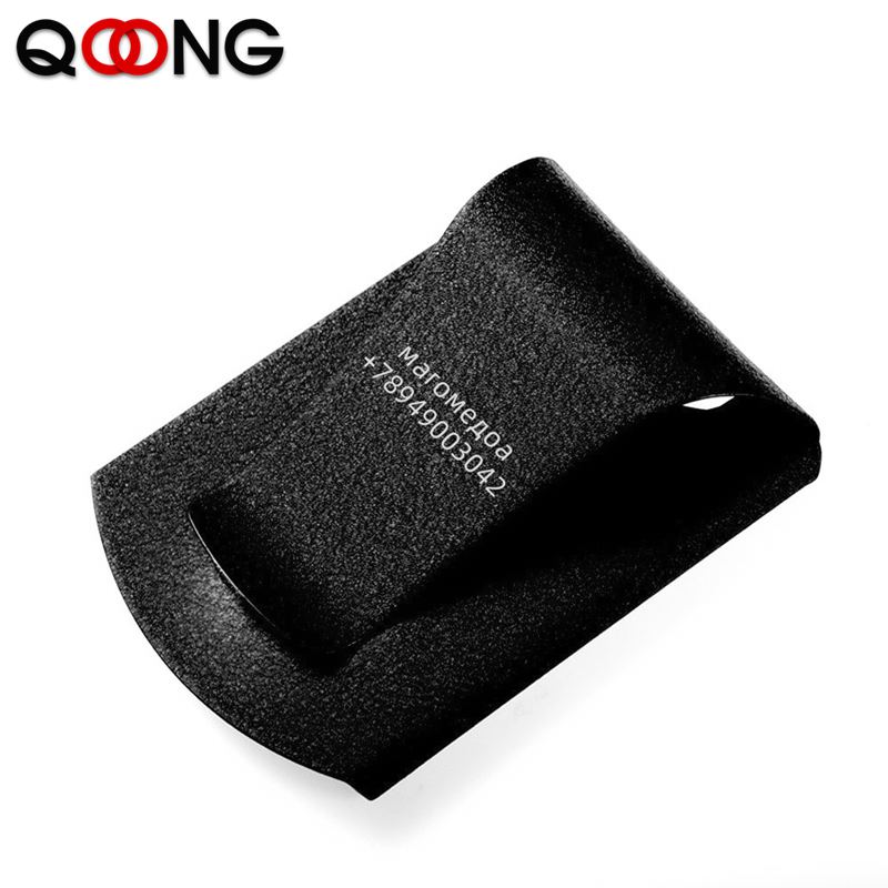 QOONG Custom Lettering Stainle - đánh giá và giá Money Clip Slim