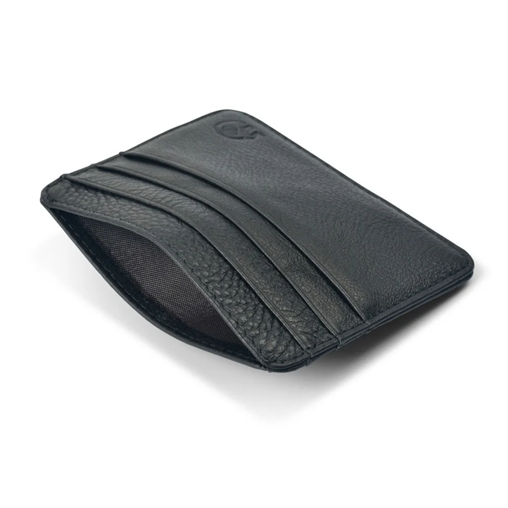 Leather Card Holder Wallet Sli - đánh giá và giá Money Clip Slim