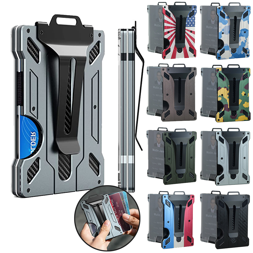 Wallet for Men Slim Aluminum M - đánh giá và giá Money Clip Slim