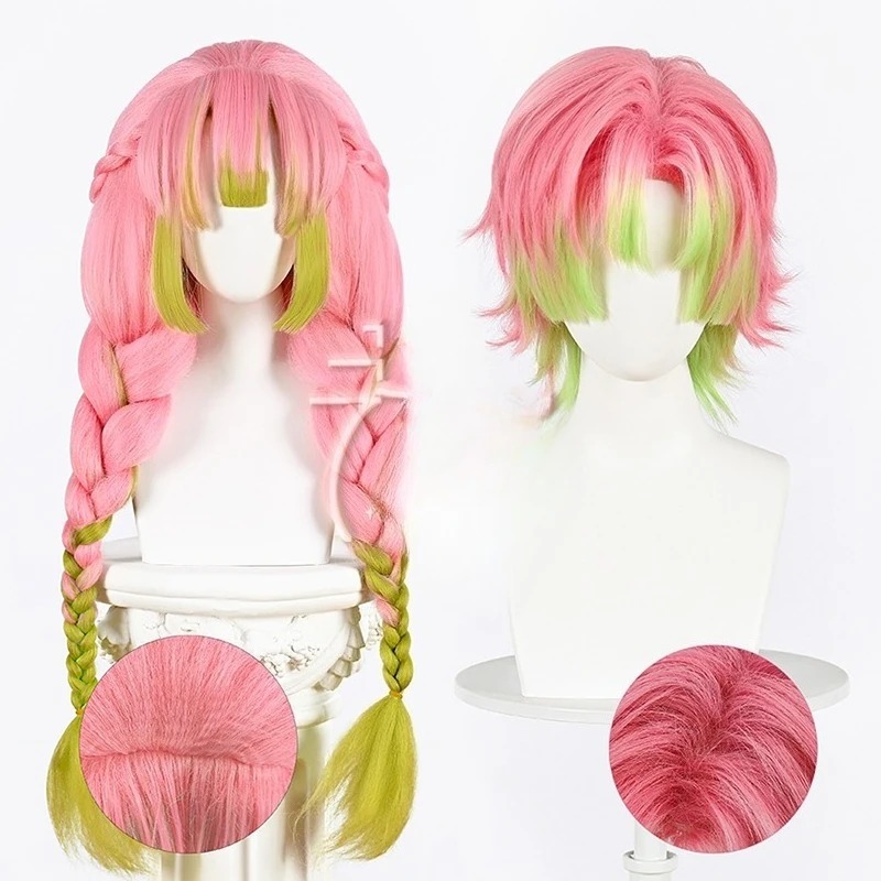 Kanroji Mitsuri Cosplay Wig Pi - đánh giá và giá Men'S Accessories With Suits