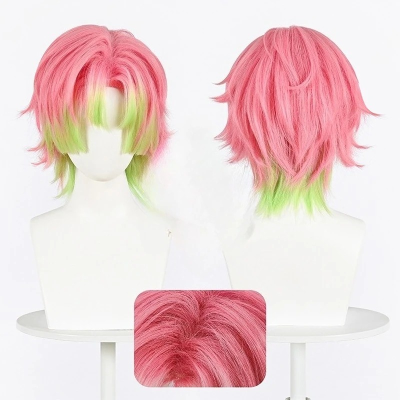 Kanroji Mitsuri Cosplay Wig Pi - đánh giá và giá Men'S Accessories With Suits