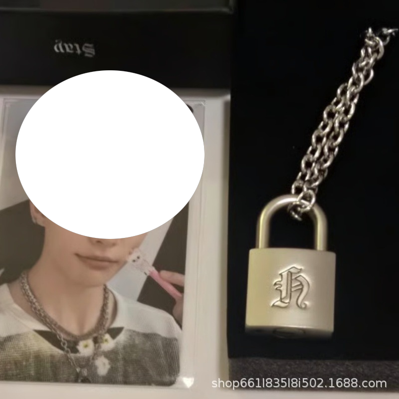 Ashionable Creative Metal Lock - đánh giá và giá Men Accessories Necklace