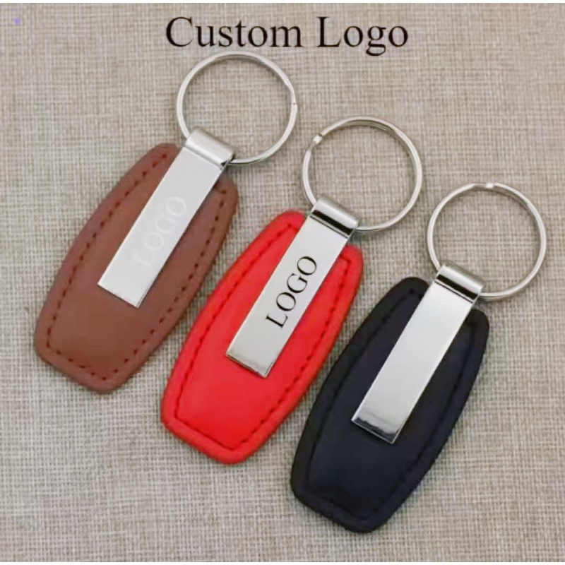Personalized Leather Keychain  - đánh giá và giá Men Accessories Name
