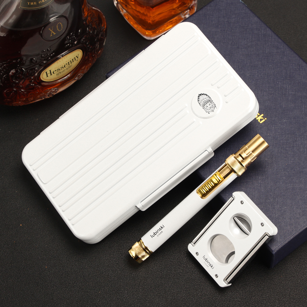 LUBINSKI Luxury Cigar Accessor - đánh giá và giá Cigar Cutter Set