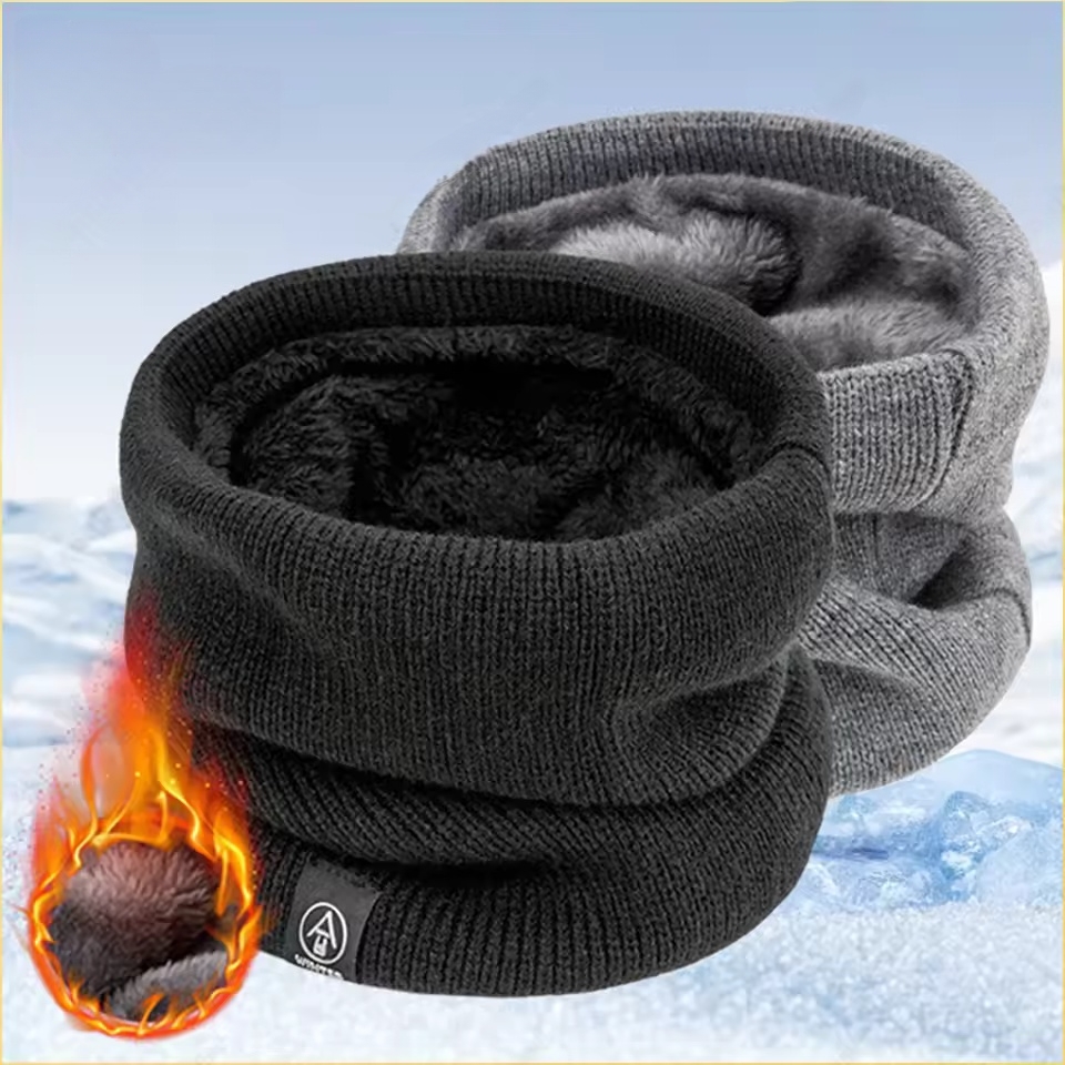Winter Neck Warmer Scarf Fleec - đánh giá và giá Men'S Accessories For Christmas