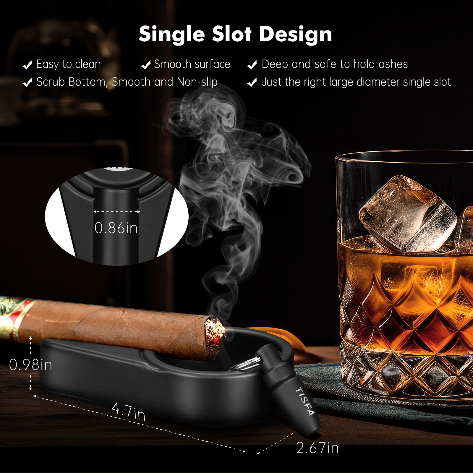 Cigar Ashtray Set, Cigar Punch - đánh giá và giá Cigar Cutter Set