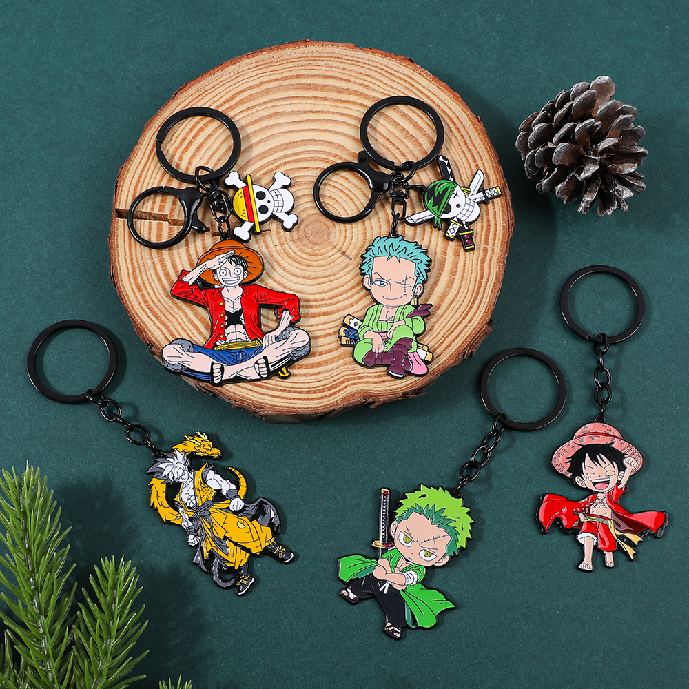 One Piece Anime Keychain Featu - đánh giá và giá Men'S Accessories Fashion