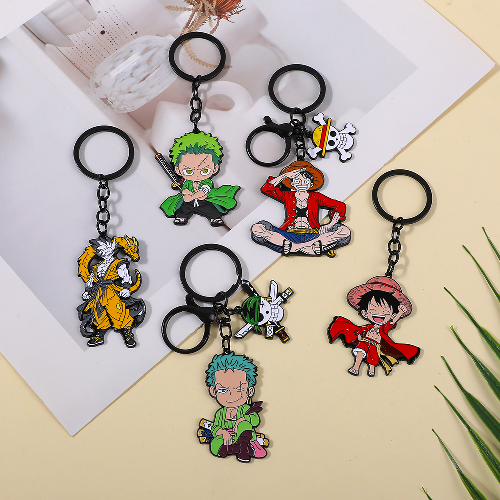 One Piece Anime Keychain Featu - đánh giá và giá Men'S Accessories Fashion