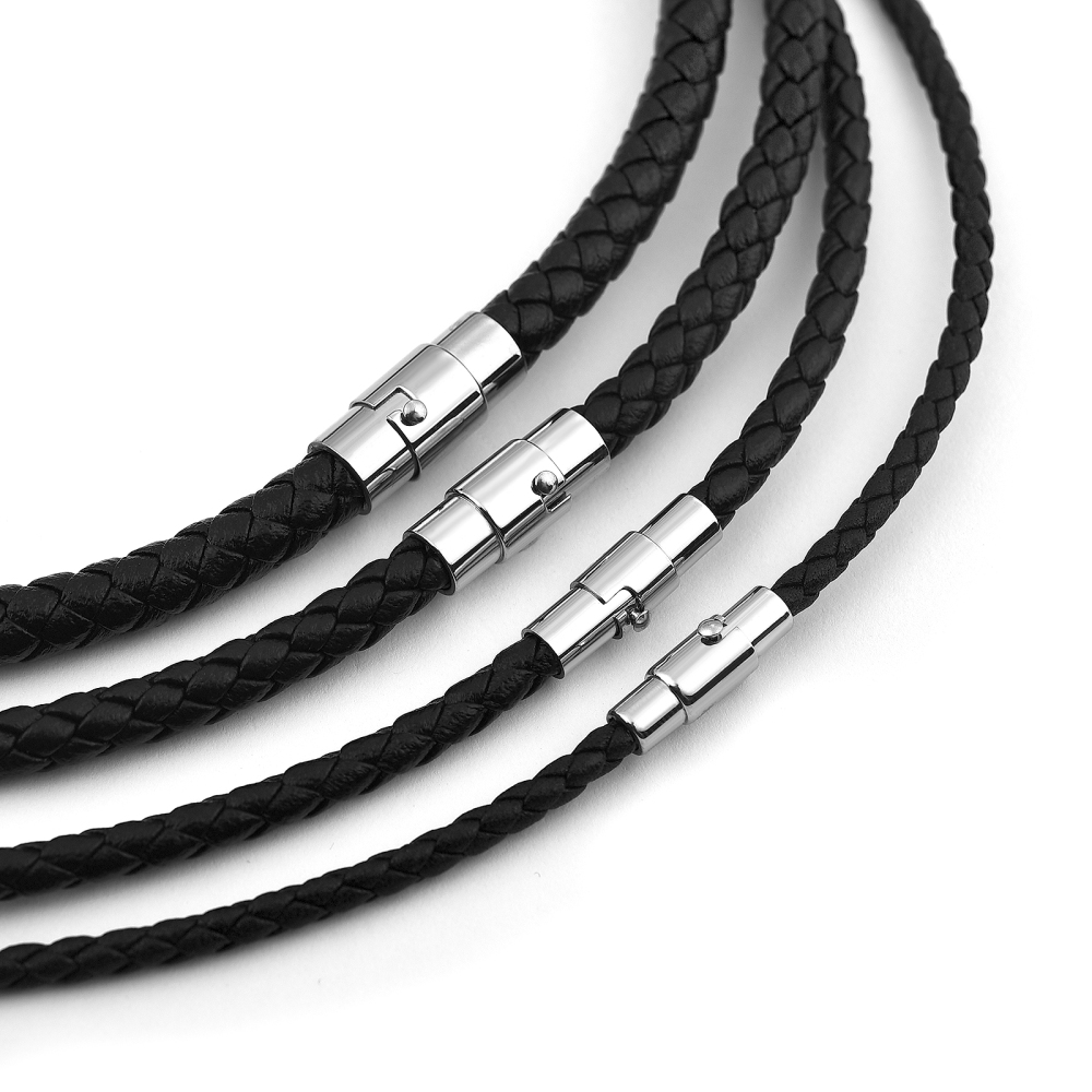 45/50/60cm Leather Necklace Wa - đánh giá và giá Men Accessories Necklace