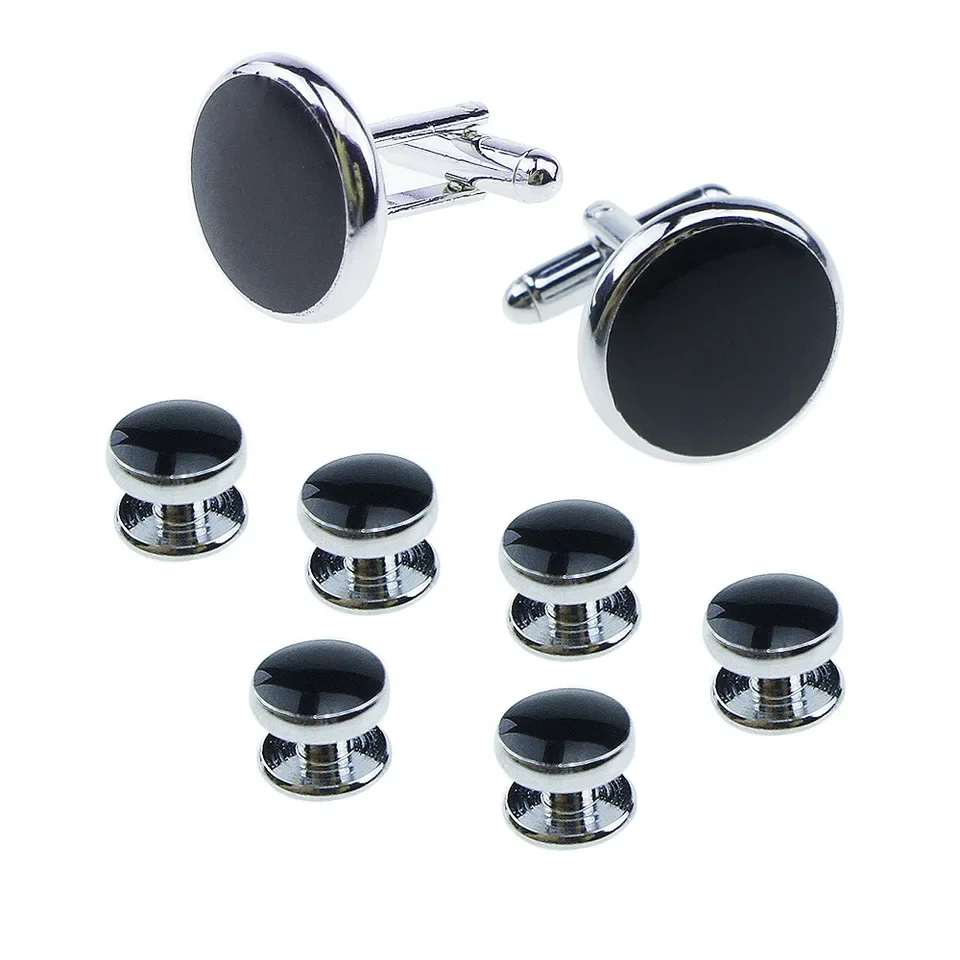 8PCS Elegant Copper Shell Cuff - đánh giá và giá Men'S Accessories With Suits