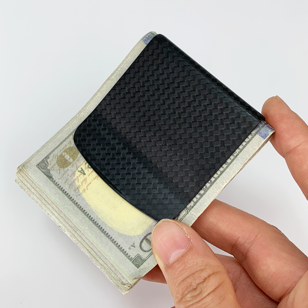 Quality Ultra-thin Matte Real  - đánh giá và giá Money Clip Slim