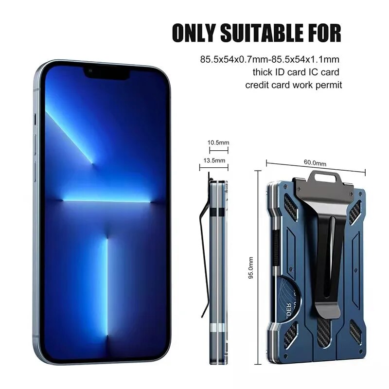 Minimalist Slim Wallet for Men - đánh giá và giá Money Clip Slim