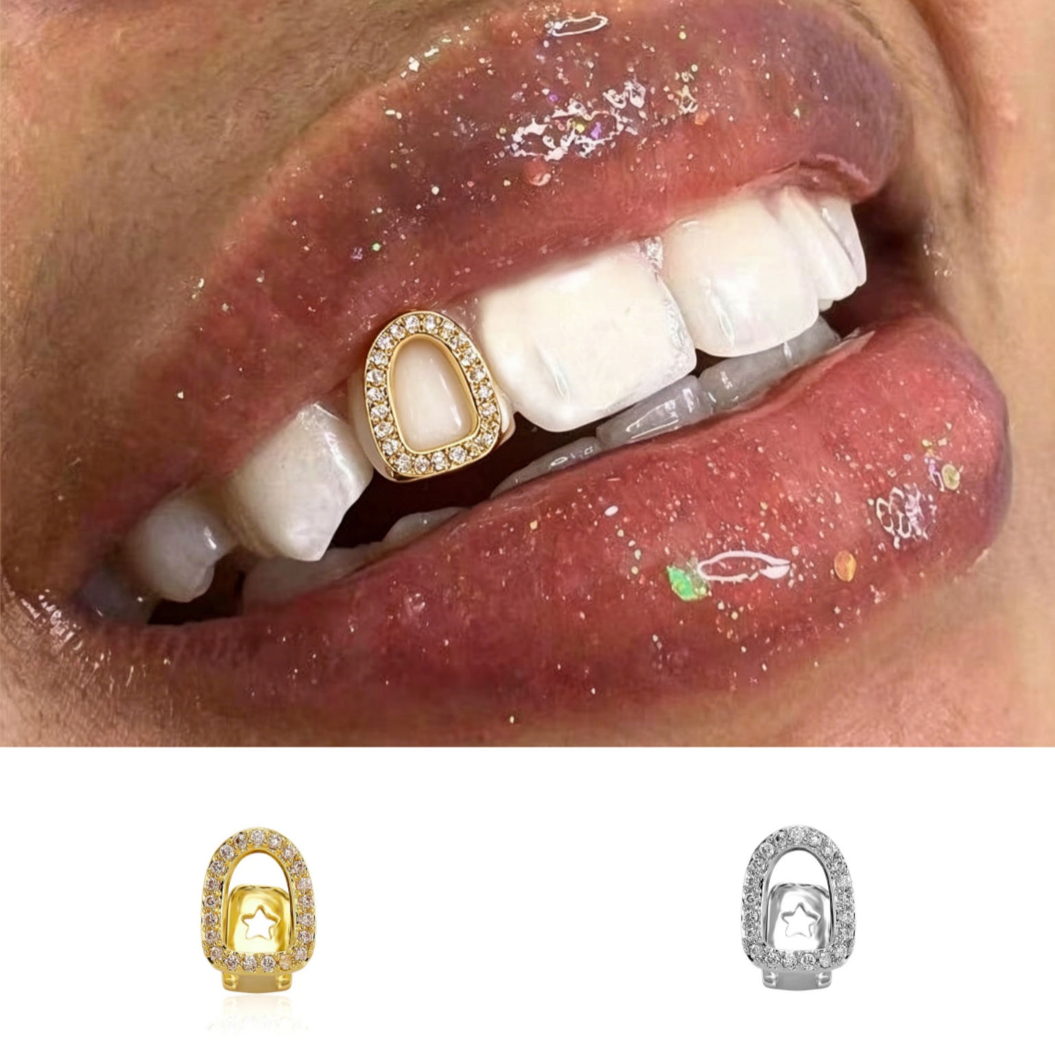 Hip Hop Single Full CZ Stone H - đánh giá và giá Men Accessories H&M